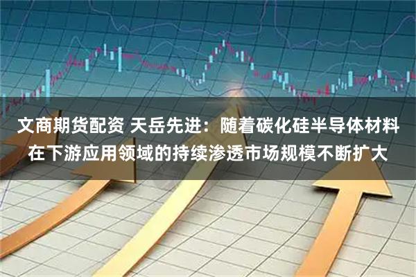 文商期货配资 天岳先进：随着碳化硅半导体材料在下游应用领域的持续渗透市场规模不断扩大